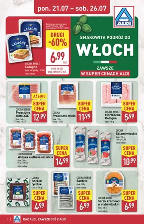 Katalog Aldi w: Kutno | Szeroki wybór ofert | 2025-07-21T00:00:00.000Z - 2025-07-26T00:00:00.000Z