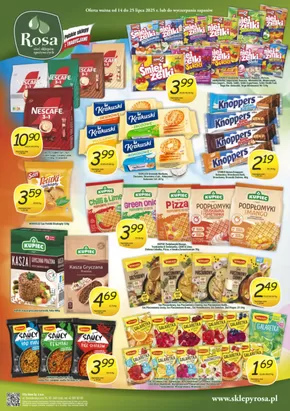Katalog Rosa w: Głowno | Najlepsze oferty dla wszystkich klientów | 2025-07-14T00:00:00.000Z - 2025-07-25T00:00:00.000Z