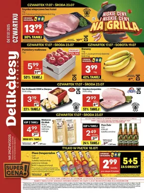 Katalog Delikatesy Centrum w: Pułtusk | Ekskluzywne oferty dla naszych klientów | 2025-07-17T00:00:00.000Z - 2025-07-23T00:00:00.000Z