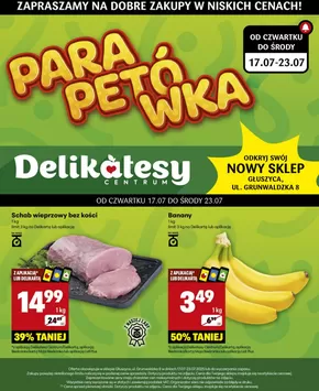 Katalog Delikatesy Centrum w: Chojna | Aktualne promocje specjalne | 2025-07-17T00:00:00.000Z - 2025-07-23T00:00:00.000Z