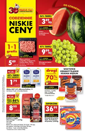 Katalog Biedronka w: Trzebnica | Aktualne okazje i oferty | 2025-07-17T00:00:00.000Z - 2025-07-19T00:00:00.000Z