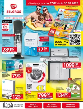 Katalog Selgros w: Warszawa | Oferta Przemysłowa | 2025-07-17T00:00:00.000Z - 2025-07-30T00:00:00.000Z