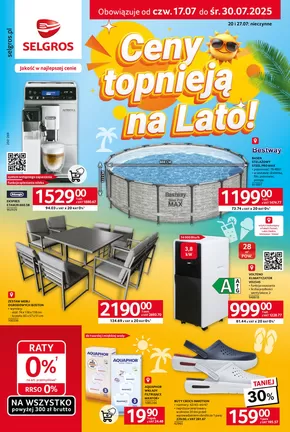 Katalog Selgros w: Warszawa | Katalog Hot Summer | 2025-07-17T00:00:00.000Z - 2025-07-30T00:00:00.000Z