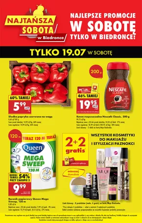 Katalog Biedronka w: Kluczbork | Najlepsze oferty dla oszczędnych | 2025-07-19T00:00:00.000Z - 2025-07-19T00:00:00.000Z