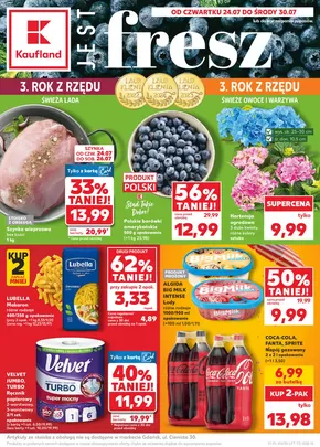 Katalog Kaufland | Kaufland Gazetka | 2025-07-24T00:00:00.000Z - 2025-07-30T00:00:00.000Z
