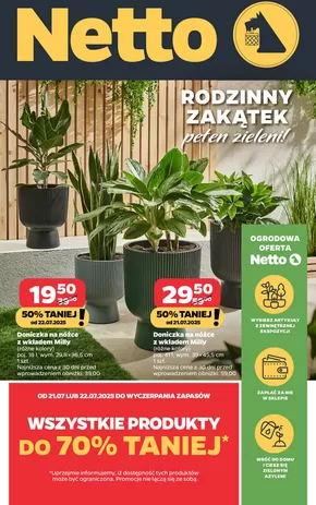 Katalog Netto w: Nowogard | Odkryj atrakcyjne oferty | 2025-07-20T00:00:00.000Z - 2025-07-26T00:00:00.000Z