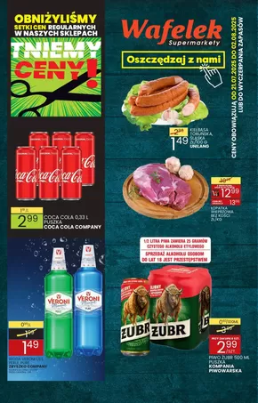 Katalog Wafelek | Ekskluzywne oferty dla naszych klientów | 2025-07-21T00:00:00.000Z - 2025-08-02T00:00:00.000Z