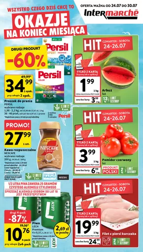 Katalog Intermarche | Najlepsze oferty i rabaty | 2025-07-24T00:00:00.000Z - 2025-07-30T00:00:00.000Z
