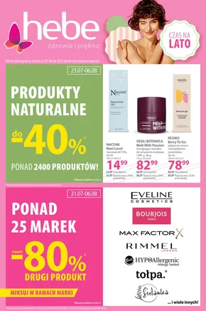 Katalog Hebe | Hebe gazetka | 2025-07-23T00:00:00.000Z - 2025-08-06T00:00:00.000Z