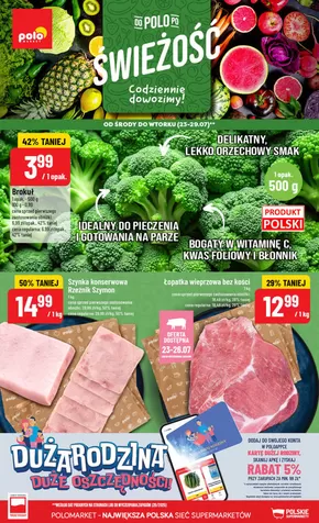 Katalog Polomarket | Oszczędzaj teraz dzięki naszym ofertom | 2025-07-23T00:00:00.000Z - 2025-07-29T00:00:00.000Z