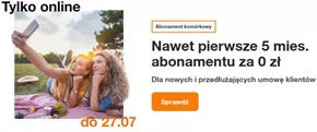 Katalog Orange w: Grudziądz | Tylko online do 27.07 | 2025-07-23T00:00:00.000Z - 2025-07-27T00:00:00.000Z
