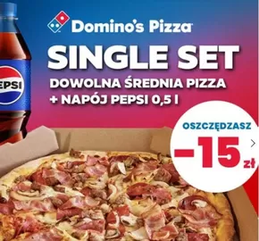 Katalog Domino's Pizza w: Gdynia | Single set  | 2025-07-23T00:00:00.000Z - 2025-08-06T00:00:00.000Z