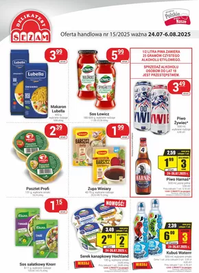 Katalog Nasz Sklep w: Skawina | Oferty dla łowców okazji | 2025-07-24T00:00:00.000Z - 2025-08-06T00:00:00.000Z