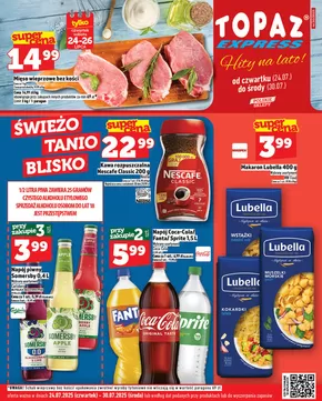 Katalog Topaz w: Adamów | Nasze najlepsze okazje | 2025-07-24T00:00:00.000Z - 2025-07-30T00:00:00.000Z