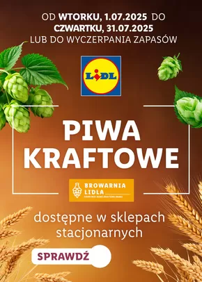 Katalog Lidl | KRAFTOWE SMAKI NA LIPIEC | 2025-07-01T00:00:00.000Z - 2025-07-31T00:00:00.000Z
