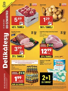 Katalog Delikatesy Centrum w: Sułoszowa | Oferty dla łowców okazji | 2025-07-24T00:00:00.000Z - 2025-07-30T00:00:00.000Z