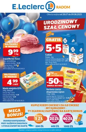 Katalog E.Leclerc | Najlepsze oferty i rabaty | 2025-07-28T00:00:00.000Z - 2025-08-09T00:00:00.000Z
