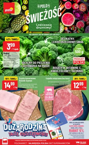 Katalog Polomarket | Nasze najlepsze okazje | 2025-07-23T00:00:00.000Z - 2025-07-29T00:00:00.000Z