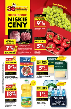 Katalog Biedronka w: Poznań | Najlepsze oferty dla oszczędnych | 2025-07-24T00:00:00.000Z - 2025-07-26T00:00:00.000Z