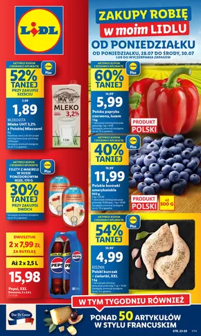 Katalog Lidl w: Tomaszów Mazowiecki | OFERTA WAŻNA OD 28.07 DO 30.07 | 2025-07-27T00:00:00.000Z - 2025-07-30T00:00:00.000Z