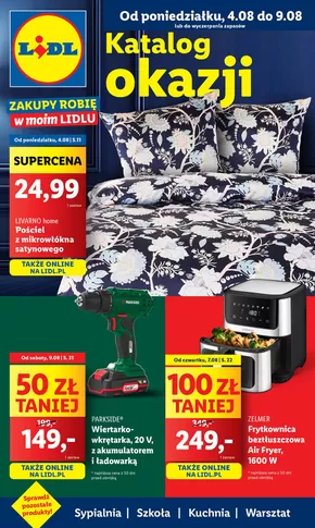 Katalog Lidl w: Jarosław | OFERTA WAŻNA OD 4.08 | 2025-07-28T00:00:00.000Z - 2025-08-10T00:00:00.000Z