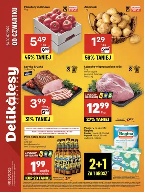 Katalog Delikatesy Centrum w: Mielec | Atrakcyjne oferty specjalne dla wszystkich | 2025-07-24T00:00:00.000Z - 2025-07-30T00:00:00.000Z
