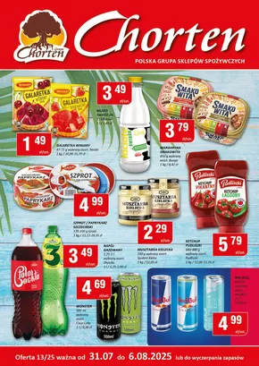 Katalog Chorten w: Świebodzin | Ekskluzywne okazje | 2025-07-31T00:00:00.000Z - 2025-08-06T00:00:00.000Z