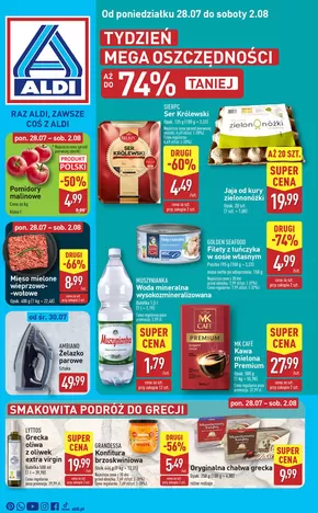 Katalog Aldi w: Solec Kujawski | Aldi gazetka | 2025-07-28T00:00:00.000Z - 2025-08-02T00:00:00.000Z