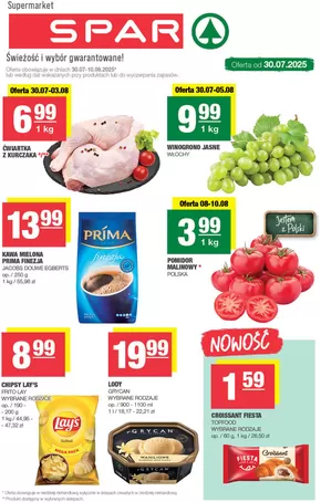 Katalog Spar w: Pyskowice | Spar gazetka | 2025-07-30T00:00:00.000Z - 2025-10-08T00:00:00.000Z