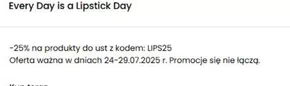 Katalog Inglot w: Mielec | Everyday is a lipstick day  | 2025-07-28T00:00:00.000Z - 2025-08-11T00:00:00.000Z
