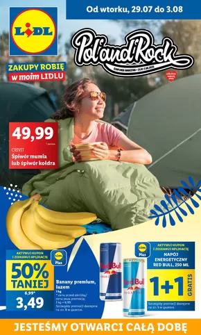 Katalog Lidl w: Golub-Dobrzyń | OFERTA WAŻNA OD 29.07 do 3.08 | 2025-07-28T00:00:00.000Z - 2025-08-04T00:00:00.000Z
