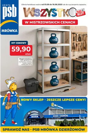 Katalog Mrówka w: Zblewo | Mrówka gazetka | 2025-07-31T00:00:00.000Z - 2025-08-16T00:00:00.000Z