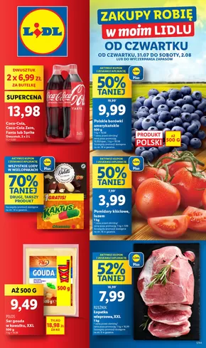 Katalog Lidl w: Golub-Dobrzyń | OFERTA WAŻNA OD 31.07 DO 2.08 | 2025-07-30T00:00:00.000Z - 2025-08-02T00:00:00.000Z