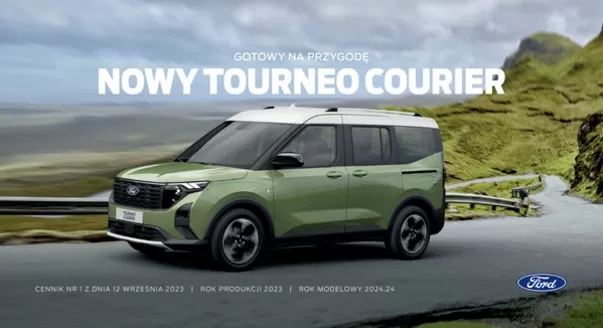 Katalog Ford w: Lublin | NOWY TOURNEO COURIER | 2025-07-30T00:00:00.000Z - 2026-07-30T00:00:00.000Z