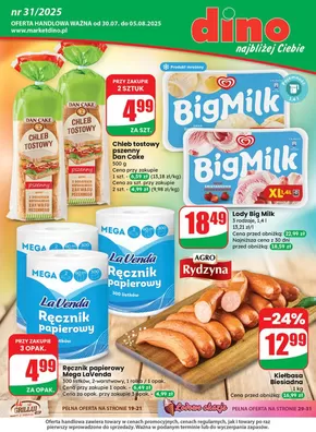 Katalog Dino w: Gniewkowo | Oferta ważna od 30-07-2025 do 05-08-2025 | 2025-07-30T00:00:00.000Z - 2025-08-05T00:00:00.000Z