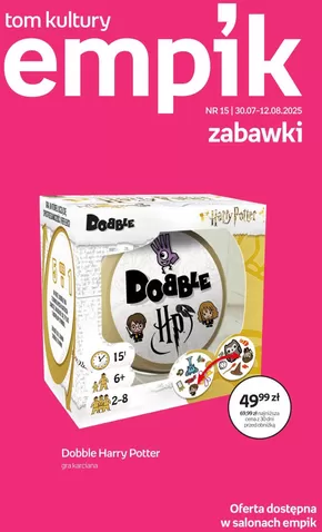 Katalog Empik w: Złotów | Empik Gazetka | 2025-07-30T00:00:00.000Z - 2025-08-12T00:00:00.000Z