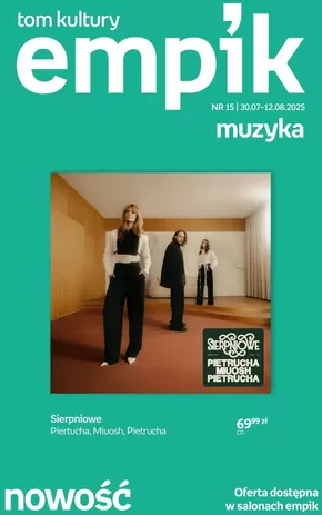 Katalog Empik w: Złotów | Najlepsze oferty dla wszystkich klientów | 2025-07-30T00:00:00.000Z - 2025-08-12T00:00:00.000Z
