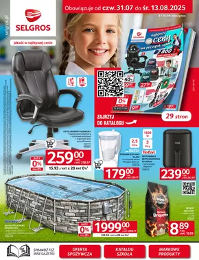 Katalog Selgros w: Gliwice | Oferta Przemysłowa | 2025-07-31T00:00:00.000Z - 2025-08-13T00:00:00.000Z