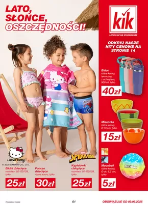 Katalog KIK w: Żary | KIK gazetka | 2025-06-09T00:00:00.000Z - 2025-08-08T00:00:00.000Z