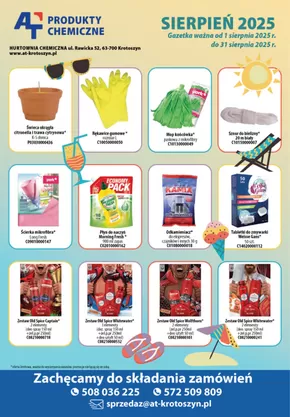 Katalog AT w: Rawicz | Ekskluzywne oferty i okazje | 2025-08-01T00:00:00.000Z - 2025-08-31T00:00:00.000Z
