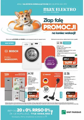 Katalog Max Elektro w: Gostynin | Gazetka MAXELEKTRO Sierpień 2025 | 2025-07-31T00:00:00.000Z - 2025-09-01T00:00:00.000Z