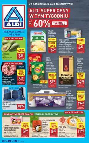 Katalog Aldi w: Ustrzyki Dolne | Aldi gazetka | 2025-08-04T00:00:00.000Z - 2025-09-08T00:00:00.000Z