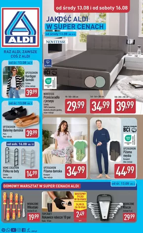 Katalog Aldi w: Konin | Atrakcyjne oferty specjalne dla wszystkich | 2025-08-13T00:00:00.000Z - 2025-08-16T00:00:00.000Z