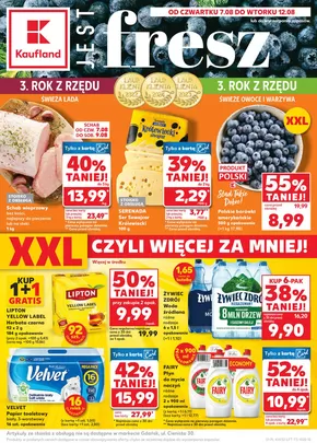 Katalog Kaufland w: Janki | Kaufland Gazetka | 2025-08-07T00:00:00.000Z - 2025-08-12T00:00:00.000Z