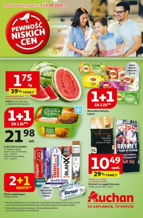Katalog Auchan w: Janki | Gazetka Pewność niskich cen Hipermarket Auchan | 2025-08-07T00:00:00.000Z - 2025-08-13T00:00:00.000Z