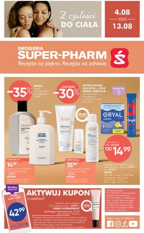 Katalog Super Pharm w: Gliwice | Super Pharm gazetka | 2025-08-04T00:00:00.000Z - 2025-08-13T00:00:00.000Z