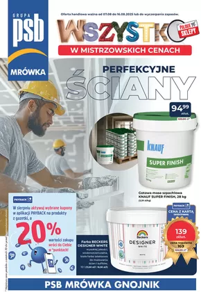 Katalog Mrówka w: Nowogard | Świetna oferta dla wszystkich klientów | 2025-08-07T00:00:00.000Z - 2025-08-16T00:00:00.000Z