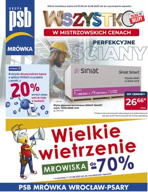 Katalog Mrówka w: Nowogard | Najlepsze oferty dla wszystkich łowców okazji | 2025-08-07T00:00:00.000Z - 2025-08-16T00:00:00.000Z
