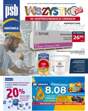 Katalog Mrówka w: Nowogard | Aktualne okazje i oferty | 2025-08-07T00:00:00.000Z - 2025-08-16T00:00:00.000Z