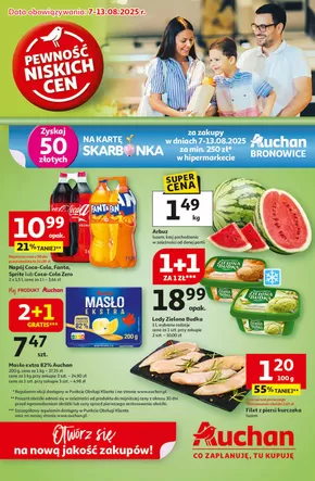 Katalog Auchan w: Kraków | Ekskluzywne oferty dla naszych klientów | 2025-08-07T00:00:00.000Z - 2025-08-13T00:00:00.000Z